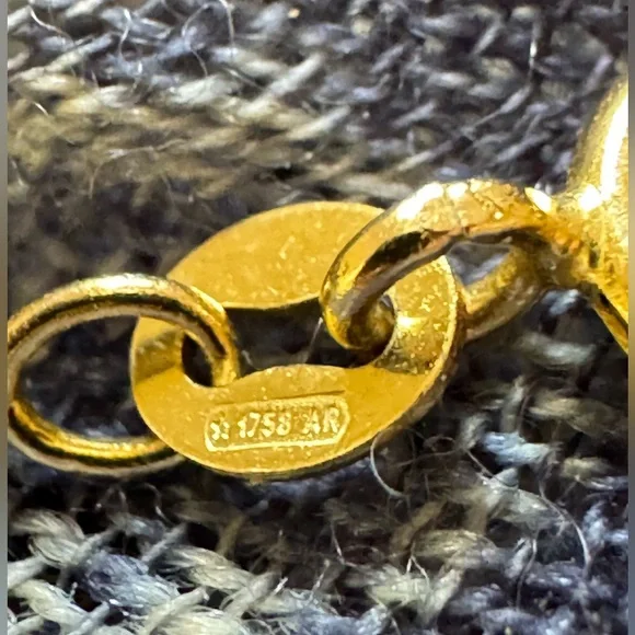 Italian pure 14k gold 18” chain - Picture 5 of 7